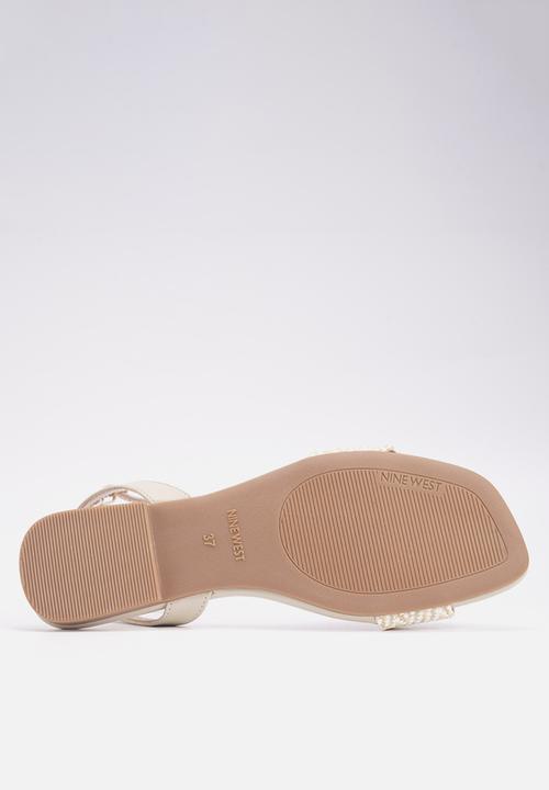 Nine West - Ararat ankle strap sandal - beige