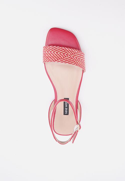 Nine West - Ararat ankle strap sandal - red