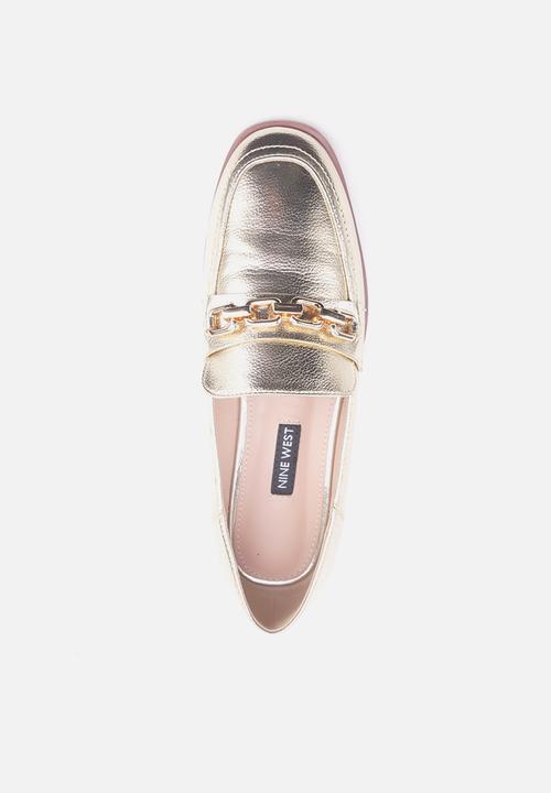 Nine West - Channa slip on flat - gold