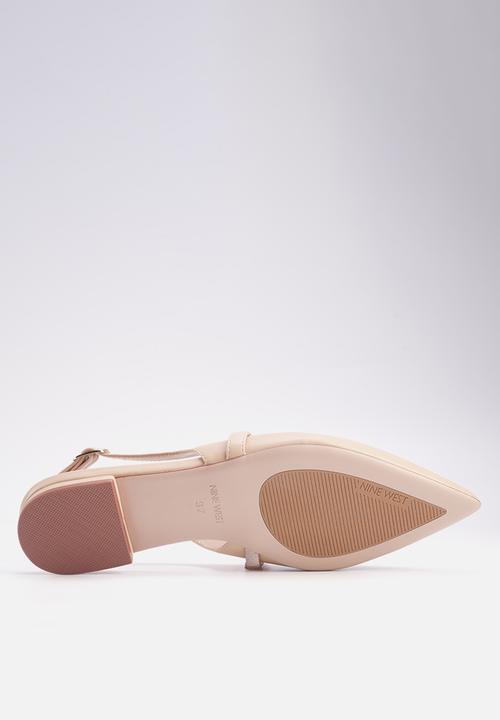 Nine West - David slingback flat - sugar tan