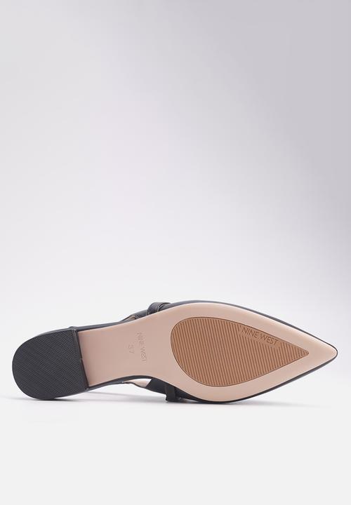 Nine West - David slingback flat - black
