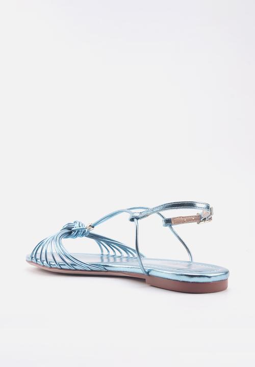 Nine West - Gamb ankle strap sandal - blue