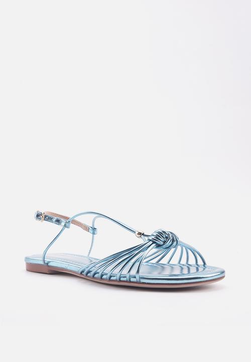 Nine West - Gamb ankle strap sandal - blue
