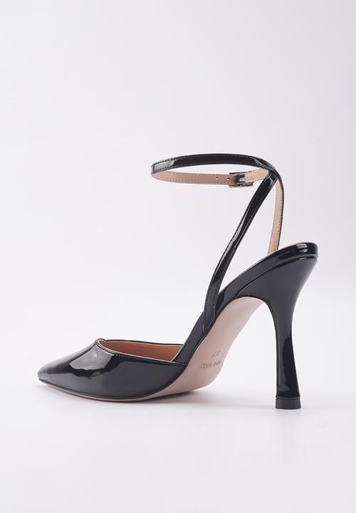 Nine West - Kimbe ankle strap heel - black