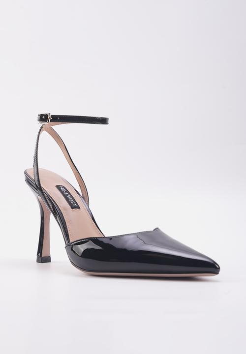 Nine West - Kimbe ankle strap heel - black