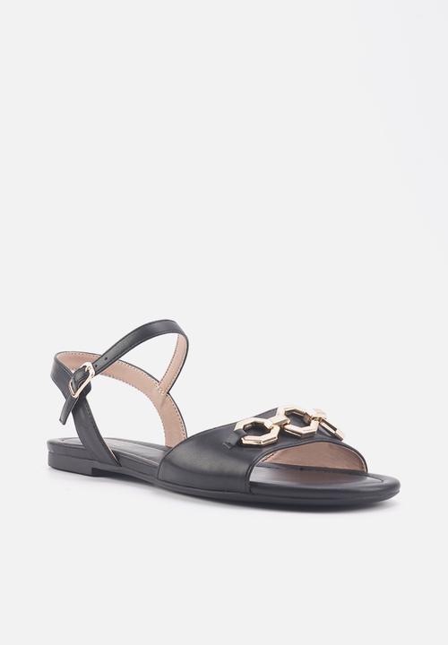 Nine West - Mack ankle strap sandal - black