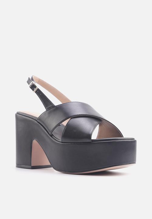 Nine West - Carin platform heel - black