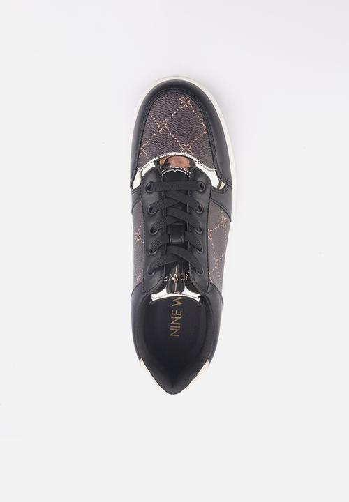 Nine West - Dosse monogram sneaker - black