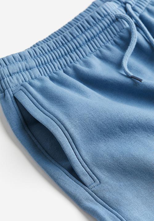 H&M - High-waisted joggers - blue