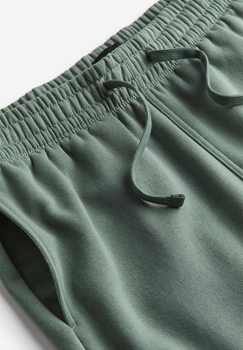 H&M - Regular fit sweatpants - khaki green
