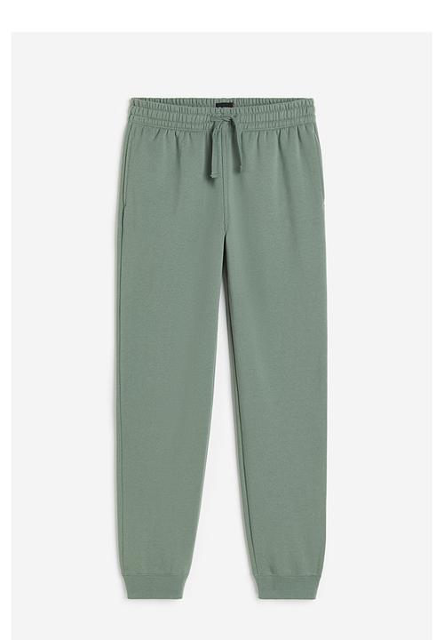 H&M - Regular fit sweatpants - khaki green