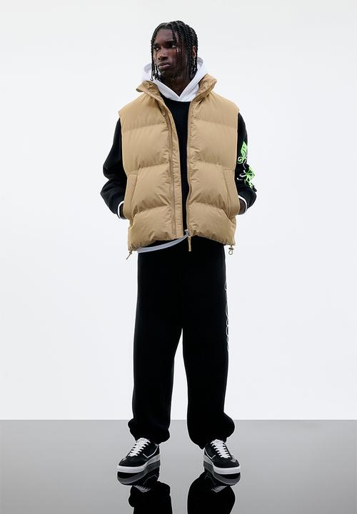 H&M - Water-repellent puffer gilet - beige