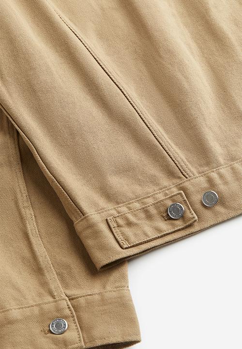 H&M - Regular fit twill jacket - beige