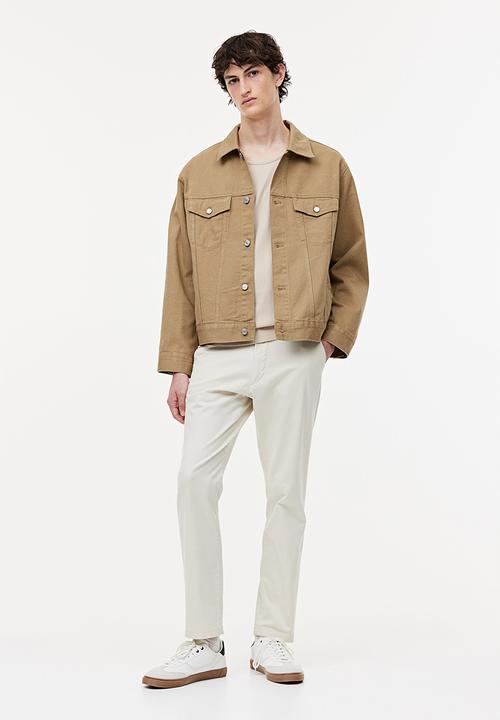 H&M - Regular fit twill jacket - beige