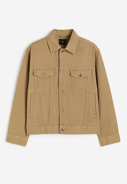 H&M - Regular fit twill jacket - beige