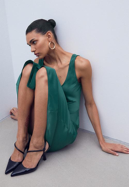 H&M - Sleeveless dress - dark teal