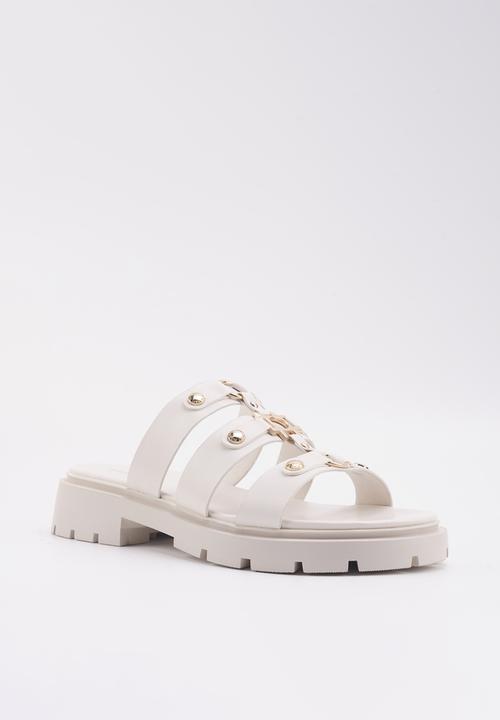 Nine West - Mint slip on sandal - off white