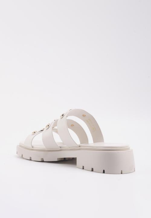 Nine West - Mint slip on sandal - off white