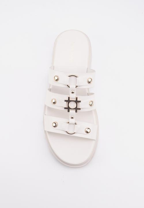 Nine West - Mint slip on sandal - off white