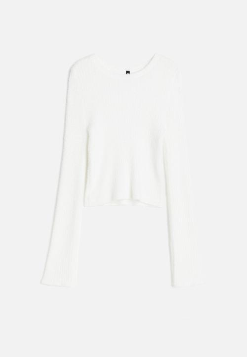 H&M - Rib-knit jumper - white