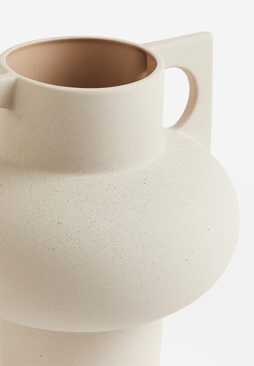 H&M - Large stoneware vase - white