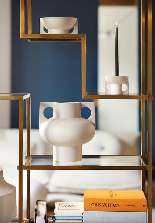 H&M - Large stoneware vase - white