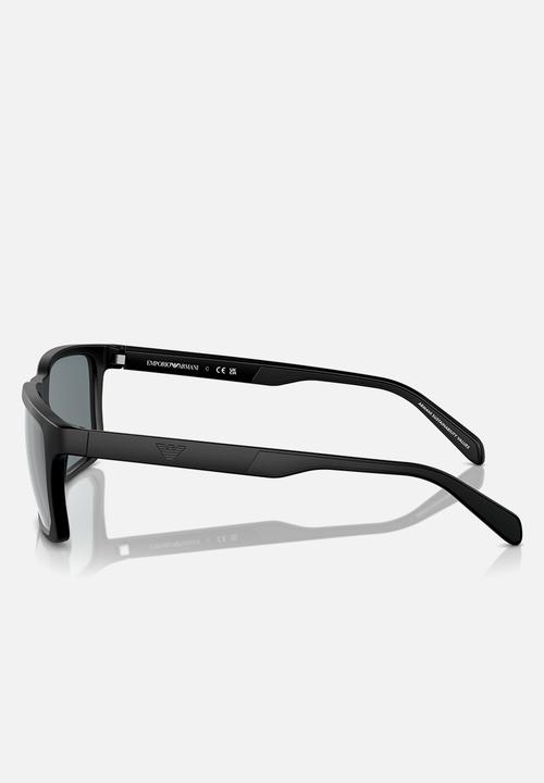 Emporio Armani - 0EA4219 Rectangle - Matte Black