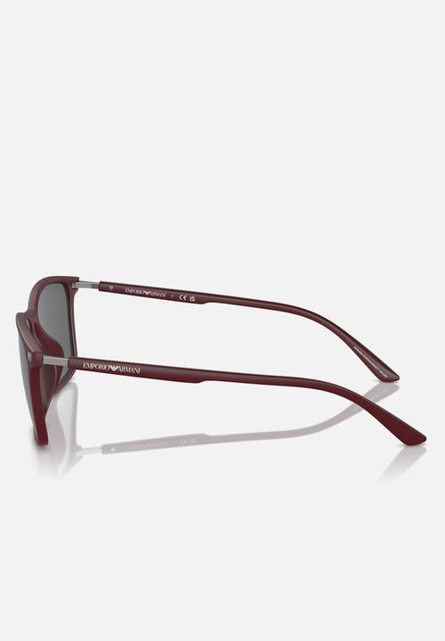 Emporio Armani - 0EA4223U Rectangle - Matte Bordeaux