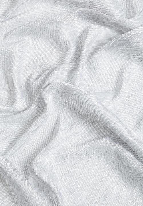 Sixth Floor - Turin Textured Sheer Eyelet Curtain - Grey