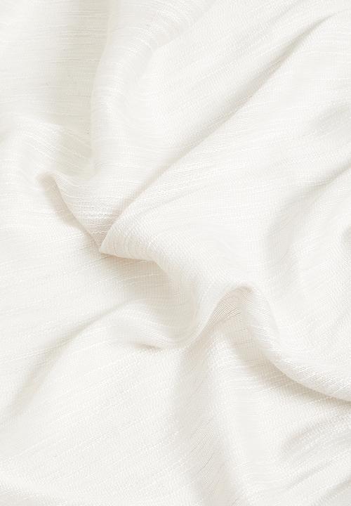 Sixth Floor - Turin Textured Sheer Eyelet Curtain - Neutral