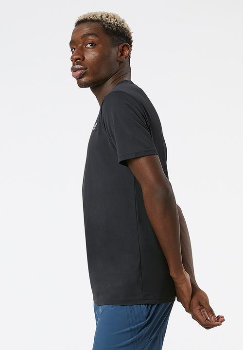 New Balance  - Core run short sleeve tee - black