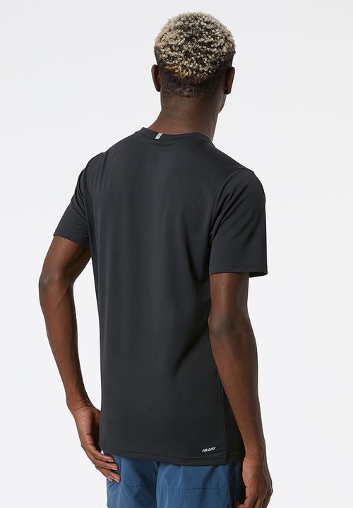 New Balance  - Core run short sleeve tee - black