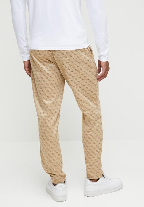 GUESS - Korbin pant - 4g aop beige blanco