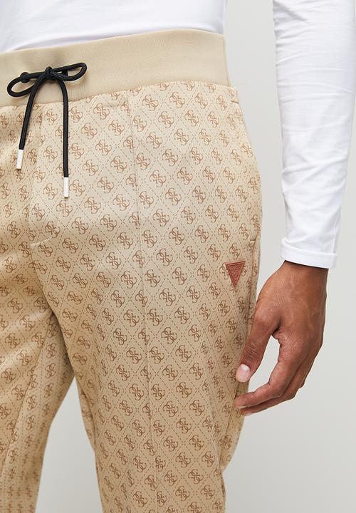 GUESS - Korbin pant - 4g aop beige blanco