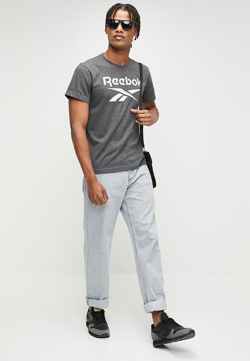 Reebok - Reebok identity big logo tee - dgreyh