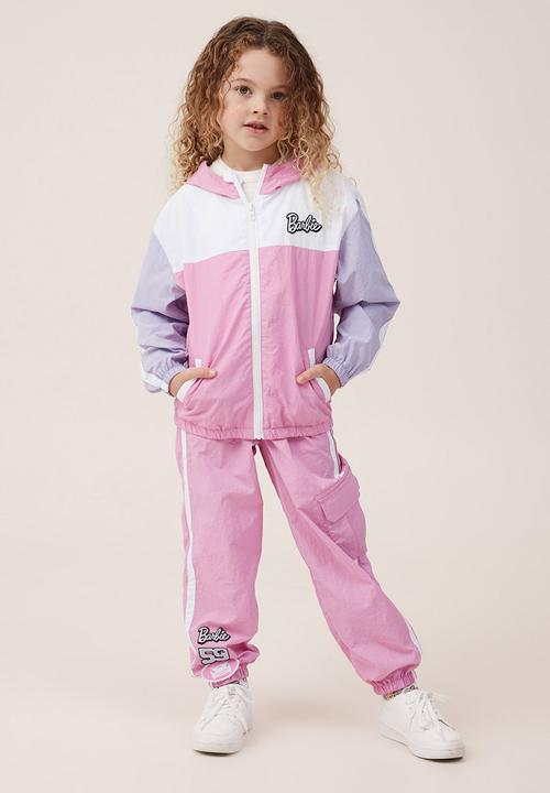 Cotton On - License spray jacket - lcn mat barbie/pink gerbera