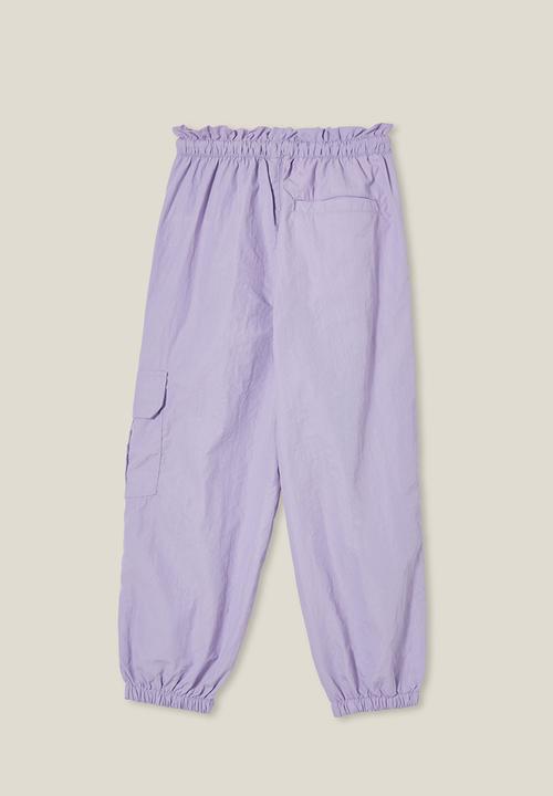 Cotton On - Brittany parachute pant - lilac drop