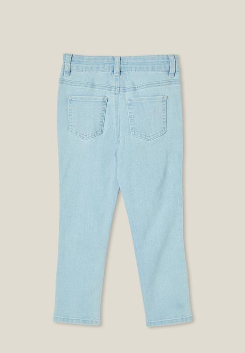 Cotton On - Robbey jean - bleach wash/diamontes