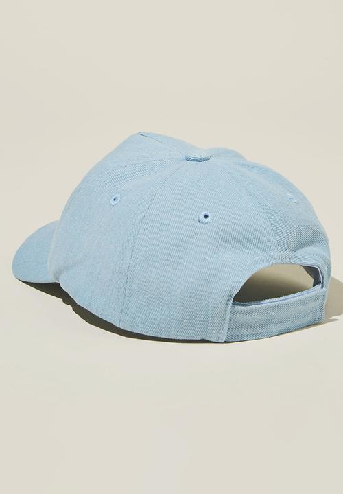 Cotton On - Kids licensed cap - lcn mat barbie/light denim
