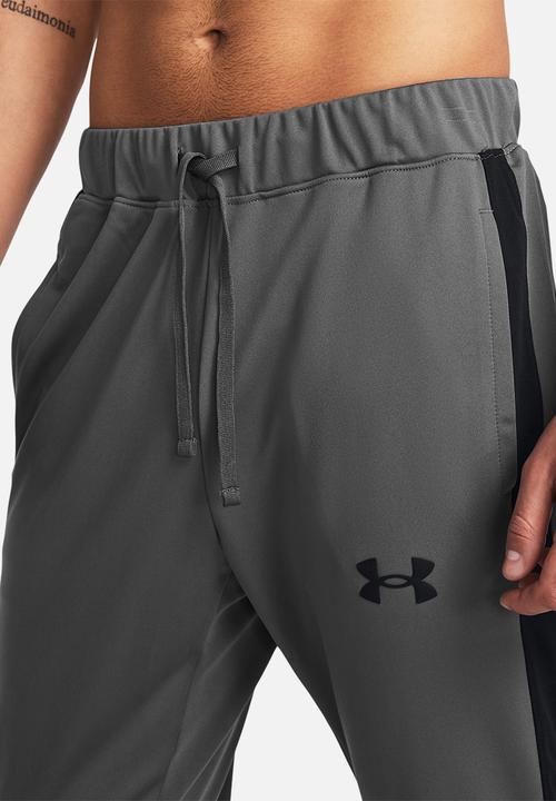 Under Armour - UA Knit Track Suit  set- Castlerock & Black