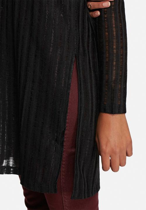 Vero Moda - Tina Rib Slit Top