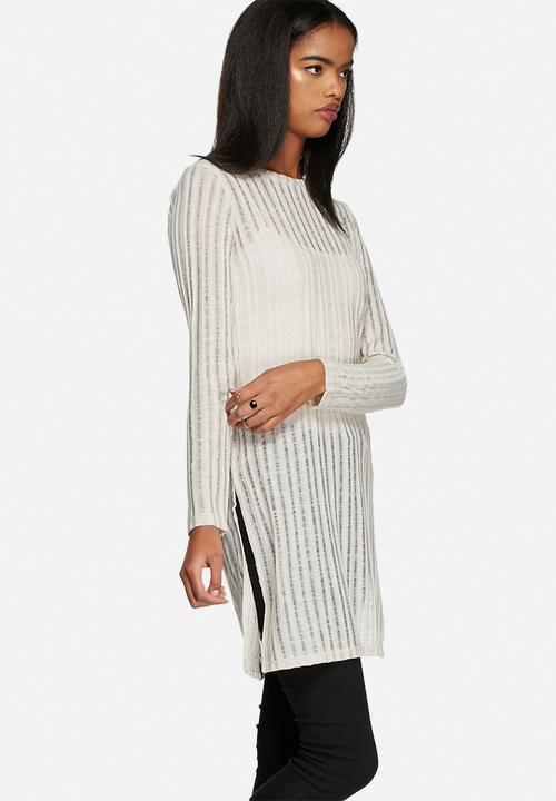 Vero Moda - Tina Rib Slit Top