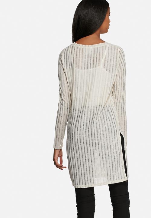 Vero Moda - Tina Rib Slit Top