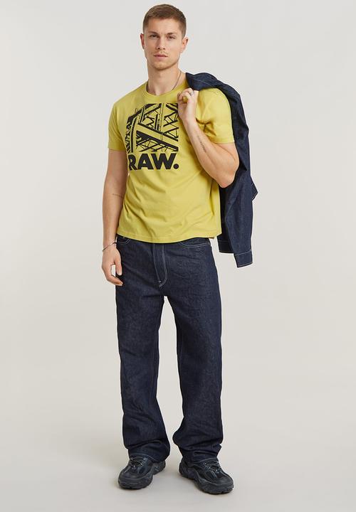 G-STAR - Raw. Construction r t compact jersey I o - linden green