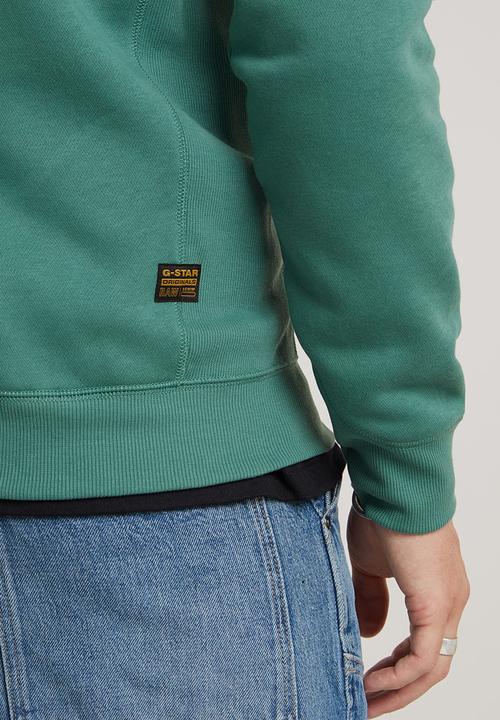 G-STAR - Premium core hdd sw long sleeve pacior sweat r - blue spruce