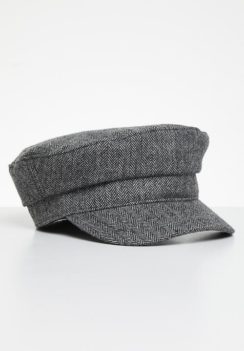 Superbalist - Emelia baker boy hat - black & white
