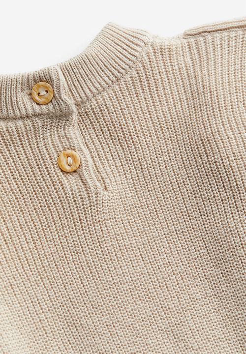 H&M - 2-Piece knitted set - light beige