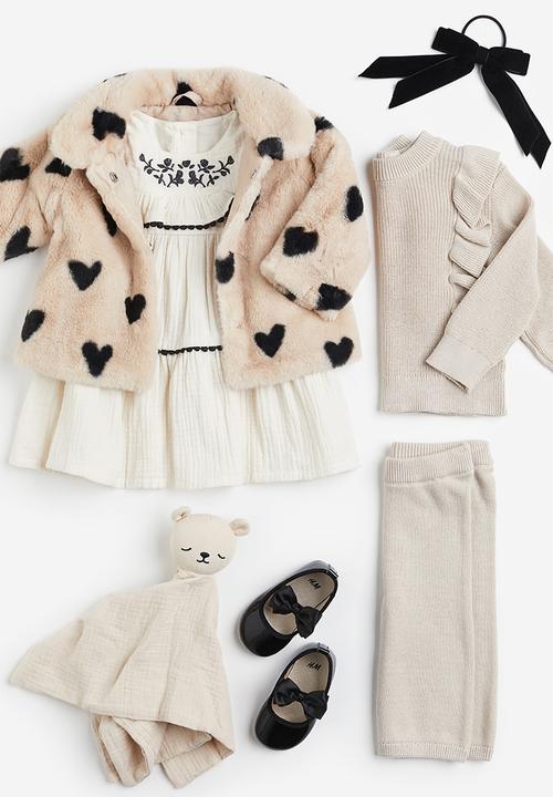 H&M - 2-Piece knitted set - light beige