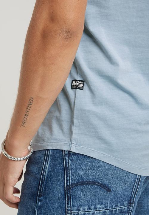 G-STAR - Lash r t short sleeve compact jersey o rfd - faze blue gd