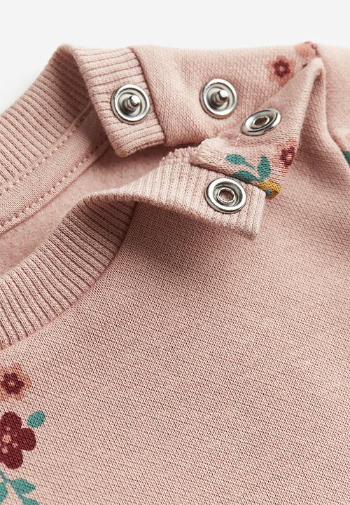 H&M - 2-Piece set - dusty pink floral 